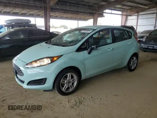 2018 Ford Fiesta SE with VIN 3FADP4EJ3JM114102, listed as a Copart auction lot 50839825 with 68,611 mi miles and Salvage Title. Bid and sale history available at carsss.com. Image 1.