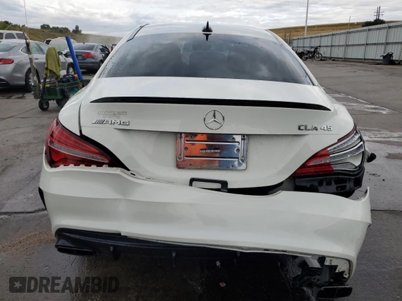 2018 Mercedes-Benz CLA with VIN WDDSJ5CB4JN552692, listed as a Copart auction lot 70020544 with 63,088 mi miles and Salvage Title. Bid and sale history available at carsss.com. Image 6.