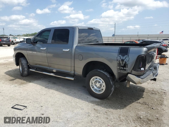 2012 Ram 1500 Tradesman with VIN 1C6RD7KP5CS296308, listed as a Copart auction lot 50894885 with 114,276 mi miles and Salvage title. Bid and sale history available at DreamBid. Image 2.