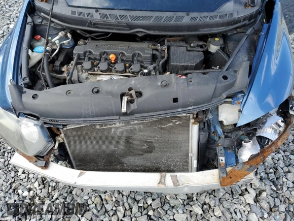 2010 Honda Civic Cpe LX with VIN 2HGFG1B60AH534420, listed as a Copart auction lot 50549675 with 148,208 mi miles and Non Repairable. Bid and sale history available at carsss.com. Image 11.