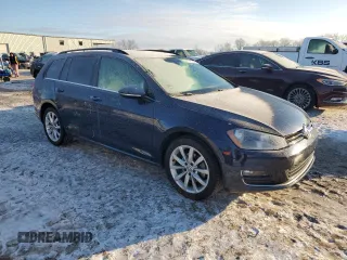2016 Volkswagen Golf SportWagen TSI S with VIN 3VWC17AU5GM514029, listed as a Copart auction lot 87897245 with 88,235 mi miles and Salvage Title. Bid and sale history available at carsss.com. Image 4.