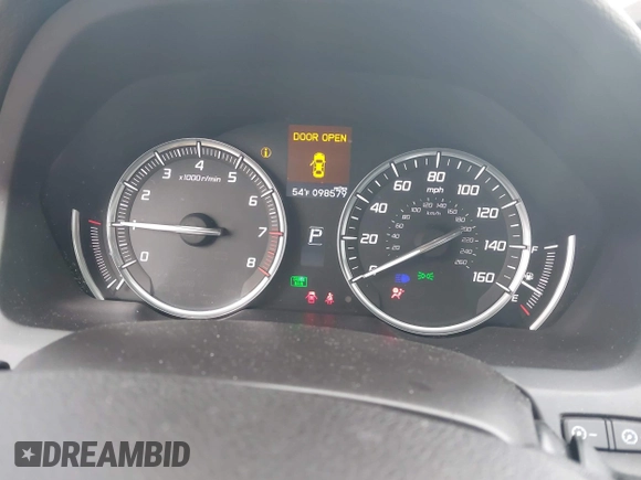 2015 Acura TLX with VIN 19UUB1F39FA020674, listed as a IAAI auction lot 41964784 with 98,579 mi miles and . Bid and sale history available at carsss.com. Image 7.
