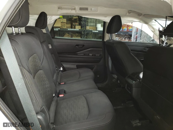 2023 Nissan Pathfinder SV with VIN 5N1DR3BA2PC244798, listed as a Copart auction lot 49683994 with 30,877 mi miles. Bid and sale history available at carsss.com. Image 10.
