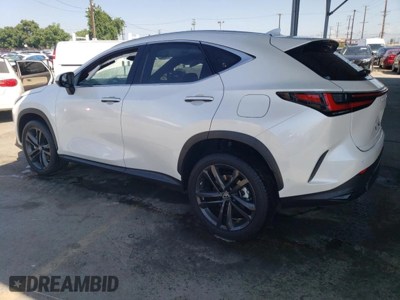 2022 Lexus NX with VIN JTJHKCFZ8N2003046, listed as a Copart auction lot 65249633 with 6,523 mi miles. Bid and sale history available at carsss.com. Image 2.