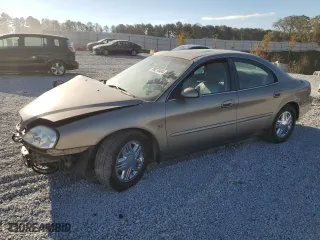 2003 Mercury Sable LS Premium with VIN 1MEFM55S63G609805, listed as a Copart auction lot 80270484 with 177,120 mi miles and Salvage Title. Bid and sale history available at carsss.com. Image 1.