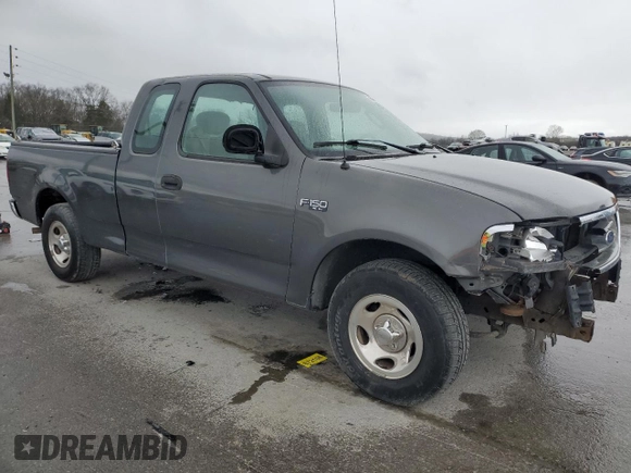 2003 Ford F-150 XL with VIN 1FTRX17273NB25441, listed as a Copart auction lot 50010445 with 100,947 mi miles and Clean Title. Bid and sale history available at carsss.com. Image 4.