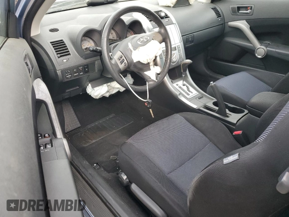 2008 Scion tC Spec with VIN JTKDE167180226016, listed as a Copart auction lot 53718005 with 117,463 mi miles and Salvage Title. Bid and sale history available at DreamBid. Image 8.