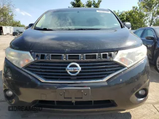 2011 Nissan Quest S with VIN JN8AE2KP9B9000626, listed as a Copart auction lot 70140114 with 146,352 mi miles and Salvage Title. Bid and sale history available at carsss.com. Image 5.