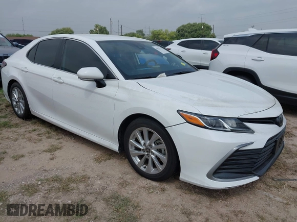 2024 Toyota Camry LE z VIN 4T1R11AK3RU223693, wystawiony jako IAAI lot #41920547 z przebiegiem Nie podano mil oraz . Historia ofert i sprzedaży dostępna na DreamBid. Obrazek 1.