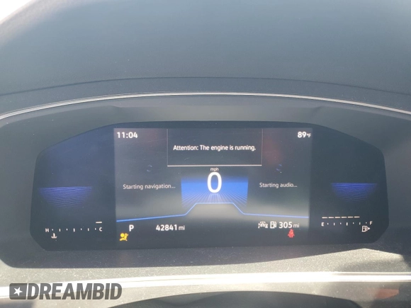 2022 Volkswagen Tiguan SE with VIN 3VV3B7AX0NM033243, listed as a Copart auction lot 59687425 with 42,841 mi miles and Salvage title. Bid and sale history available at DreamBid. Image 9.