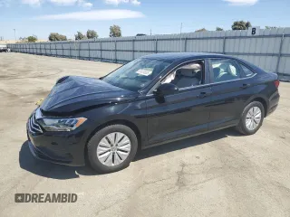 2019 Volkswagen Jetta S with VIN 3VWC57BU3KM066644, listed as a Copart auction lot 61024935 with 53,740 mi miles and Salvage title. Bid and sale history available at DreamBid. Image 1.