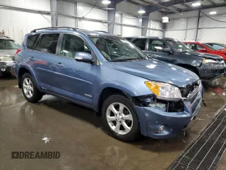 2010 Toyota RAV4 Limited with VIN 2T3DF4DV2AW028019, listed as a Copart auction lot 60052535 with 123,243 mi miles and Salvage title. Bid and sale history available at DreamBid. Image 4.