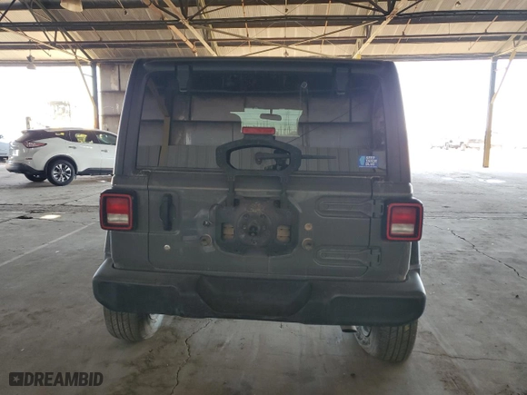 2019 Jeep Wrangler Unlimited Sport S with VIN 1C4HJXDN3KW573568, listed as a Copart auction lot 44257035 with 67,775 mi miles and Clean Title. Bid and sale history available at carsss.com. Image 6.