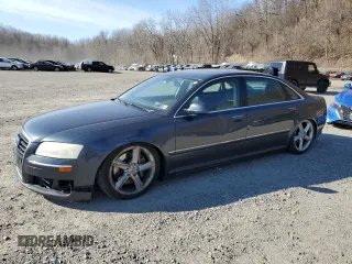 2008 Audi A8 L 4.2L with VIN WAUMV94E88N011613, listed as a Copart auction lot 48671745 with 166,225 mi miles and Clean Title. Bid and sale history available at carsss.com. Image 1.