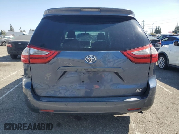 2015 Toyota Sienna Limited with VIN 5TDDK3DC3FS112198, listed as a Copart auction lot 53724195 with 183,244 mi miles and Salvage title. Bid and sale history available at DreamBid. Image 6.
