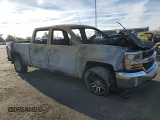 2016 Chevrolet Silverado 1500 LT with VIN 1GCUKREC6GF188467, listed as a Copart auction lot 80295804 with Not Provided miles and Salvage Title. Bid and sale history available at DreamBid. Image 4.