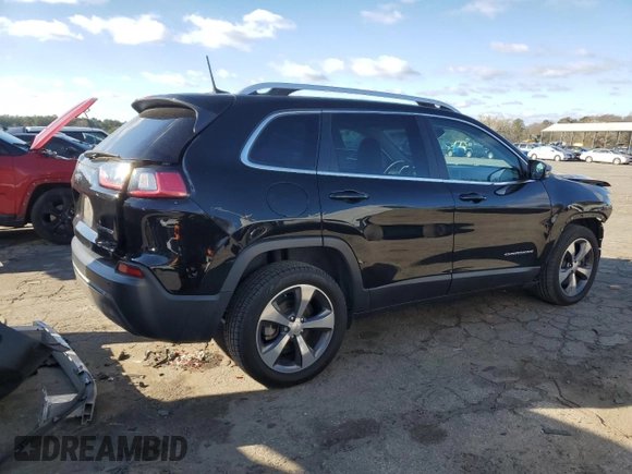 2020 Jeep Cherokee Limited with VIN 1C4PJLDB8LD525619, listed as a Copart auction lot 46681475 with 85,316 mi miles and Salvage Title. Bid and sale history available at carsss.com. Image 3.