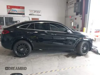 2025 Mercedes-Benz GLE 450 with VIN 4JGFD5KB7SB319795, listed as a IAAI auction lot 42284819 with 3,711 mi miles and . Bid and sale history available at DreamBid. Image 14.