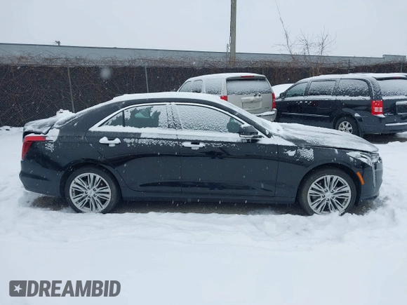 2020 Cadillac CT4 Premium Luxury with VIN 1G6DF5RK7L0149451, listed as a IAAI auction lot 41334189 with 22,830 mi miles. Bid and sale history available at carsss.com. Image 13.