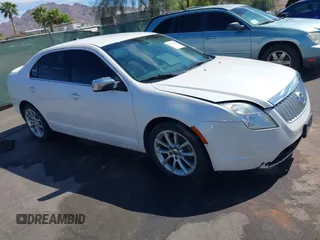 2011 Mercury Milan Premier with VIN 3MEHM0JG1BR602328, listed as a IAAI auction lot 42142461 with 105,857 mi miles. Bid and sale history available at carsss.com. Image 1.