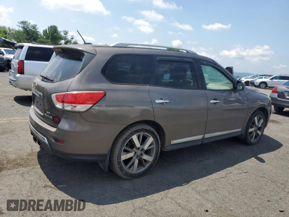 2014 Nissan Pathfinder S with VIN 5N1AR2MM5EC690977, listed as a Copart auction lot 64457765 with 160,717 mi miles and Clean title. Bid and sale history available at DreamBid. Image 3.