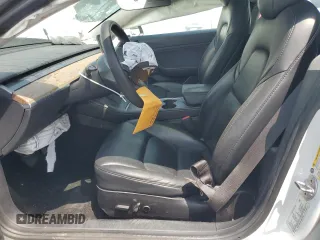 2021 Tesla Model 3 Standard Range Plus with VIN 5YJ3E1EA1MF871986, listed as a Copart auction lot 53389475 with Not Provided miles and Salvage Title. Bid and sale history available at DreamBid. Image 7.