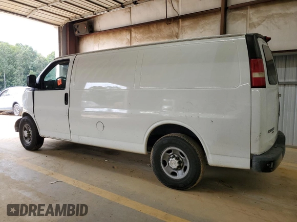 2014 Chevrolet Express Cargo with VIN 1GCZGTCG8E1213177, listed as a Copart auction lot 73557024 with Not provided miles and Salvage title. Bid and sale history available at DreamBid. Image 2.