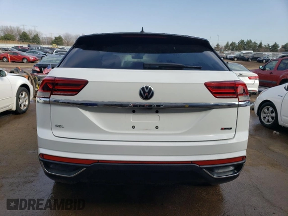 2020 Volkswagen Atlas SEL with VIN 1V2MC2CA0LC204145, listed as a Copart auction lot 72953303 with 59,549 mi miles and . Bid and sale history available at DreamBid. Image 6.