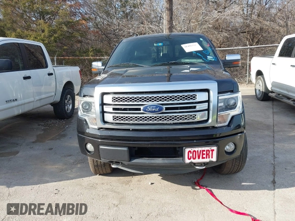 2013 Ford F-150 XL with VIN 1FTFW1ET8DFA29735, listed as a IAAI auction lot 41402010 with 247,696 mi miles. Bid and sale history available at carsss.com. Image 12.