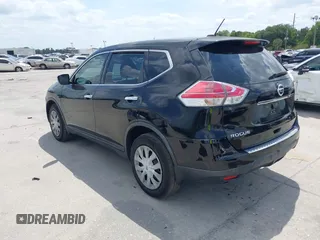 2015 Nissan Rogue SV with VIN KNMAT2MT7FP558410, listed as a IAAI auction lot 42106833 with 120,339 mi miles and . Bid and sale history available at carsss.com. Image 3.