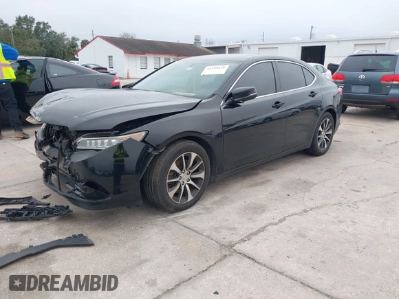 2015 Acura TLX with VIN 19UUB1F34FA012367, listed as a IAAI auction lot 41395618 with 120,786 mi miles. Bid and sale history available at carsss.com. Image 18.