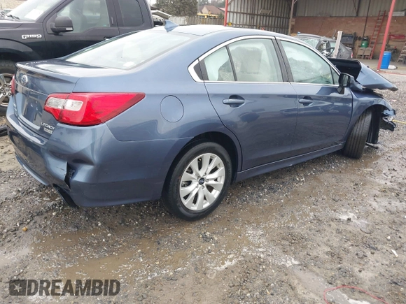 2017 Subaru Legacy Premium with VIN 4S3BNAC63H3015702, listed as a IAAI auction lot 41718005 with 48,392 mi miles and . Bid and sale history available at DreamBid. Image 4.