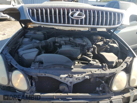 2001 Lexus GS 300 with VIN JT8BD69S510145149, listed as a Copart auction lot 49877755 with 186,046 mi miles and Non Repairable. Bid and sale history available at DreamBid. Image 11.