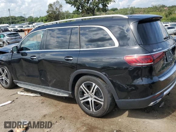 2022 Mercedes-Benz GLS 450 with VIN 4JGFF5KE6NA633453, listed as a Copart auction lot 66924913 with 19,072 mi miles and . Bid and sale history available at DreamBid. Image 2.