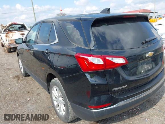 2018 Chevrolet Equinox LT with VIN 2GNAXSEV0J6248684, listed as a IAAI auction lot 41983808 with 121,191 mi miles and . Bid and sale history available at carsss.com. Image 3.