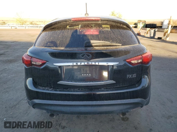 2010 Infiniti FX with VIN JN8AS1MU4AM803202, listed as a Copart auction lot 50572585 with 154,239 mi miles and Clean Title. Bid and sale history available at DreamBid. Image 6.