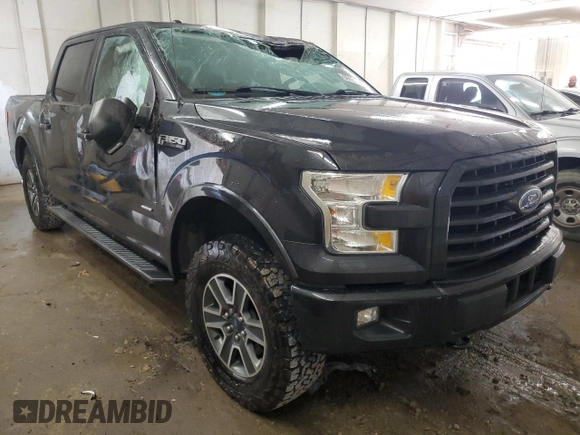 2015 Ford F-150 XLT with VIN 1FTEW1EP6FFC50333, listed as a Copart auction lot 59851945 with 112,633 mi miles and Salvage title. Bid and sale history available at DreamBid. Image 4.