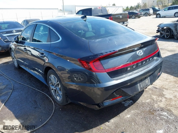 2020 Hyundai Sonata SEL with VIN 5NPEL4JA1LH031695, listed as a IAAI auction lot 41903056 with 33,668 mi miles. Bid and sale history available at carsss.com. Image 3.