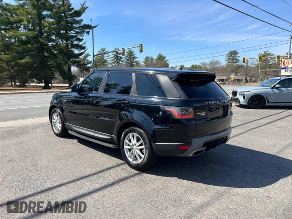 2018 Land Rover Range Rover Sport SE with VIN SALWG2RV4JA401054, listed as a Copart auction lot 52886375 with 80,093 mi miles and Clean title. Bid and sale history available at DreamBid. Image 3.