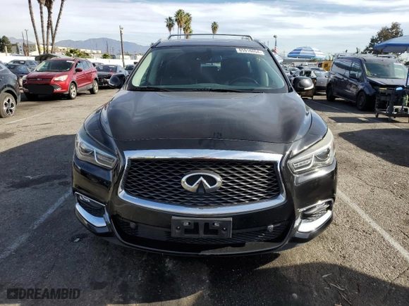 2018 Infiniti QX60 with VIN 5N1DL0MM5JC523953, listed as a Copart auction lot 85916054 with NaN miles and Salvage Title. Bid and sale history available at carsss.com. Image 5.