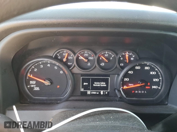 2023 GMC Sierra 1500 with VIN 3GTNUAED3PG315215, listed as a Copart auction lot 87524795 with 37,651 mi miles and Salvage Title. Bid and sale history available at DreamBid. Image 9.