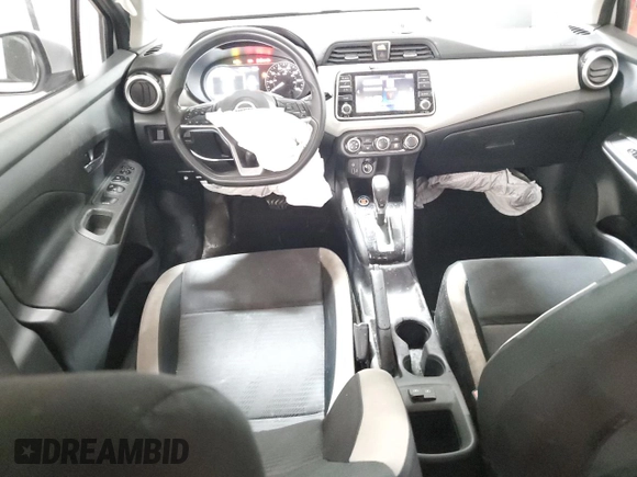 2021 Nissan Versa SV with VIN 3N1CN8EV5ML835699, listed as a Copart auction lot 60232705 with 84,306 mi miles and Salvage title. Bid and sale history available at DreamBid. Image 8.
