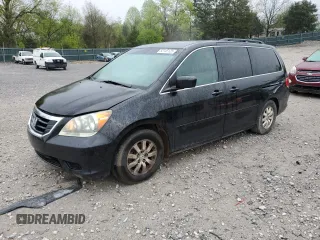 2010 Honda Odyssey EX-L with VIN 5FNRL3H69AB020372, listed as a Copart auction lot 52145125 with 224,098 mi miles and Clean Title. Bid and sale history available at carsss.com. Image 1.