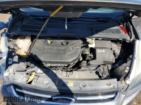 2013 Ford Escape Titanium with VIN 1FMCU9J92DUD43843, listed as a Copart auction lot 49061945 with 153,068 mi miles and Clean title. Bid and sale history available at DreamBid. Image 12.