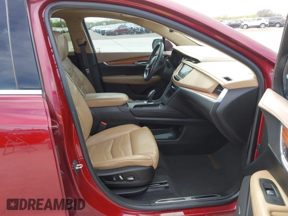 2017 Cadillac XT5 Platinum AWD with VIN 1GYKNFRS9HZ126747, listed as a IAAI auction lot 41810902 with 106,507 mi miles. Bid and sale history available at carsss.com. Image 5.