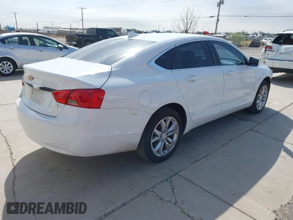 2017 Chevrolet Impala LT with VIN 2G1105S39H9164236, listed as a IAAI auction lot 42001427 with 150,937 mi miles and . Bid and sale history available at DreamBid. Image 4.