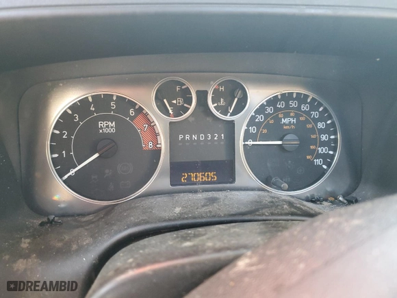 2006 Hummer H3 with VIN 5GTDN136868112198, listed as a Copart auction lot 46622905 with 270,605 mi miles and Salvage Title. Bid and sale history available at carsss.com. Image 9.