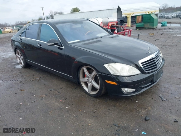 2009 Mercedes-Benz S-Class 5.5L V8 with VIN WDDNG86XX9A262951, listed as a IAAI auction lot 41457411 with 78,770 mi miles. Bid and sale history available at carsss.com. Image 1.