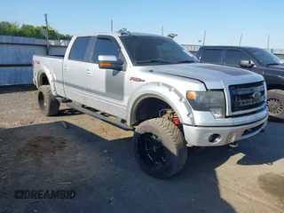 2013 Ford F-150 XL with VIN 1FTFW1EF9DFC04827, listed as a IAAI auction lot 42023989 with 201,006 mi miles and . Bid and sale history available at DreamBid. Image 1.