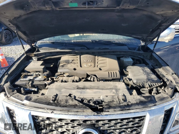2019 Nissan Armada SV with VIN JN8AY2NC5K9584202, listed as a Copart auction lot 85111424 with Not Provided miles and Salvage Title. Bid and sale history available at carsss.com. Image 12.